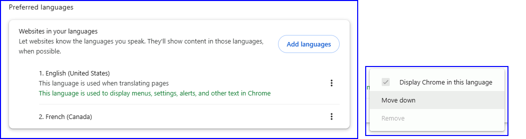 Language Setting Button How do I change language settings?